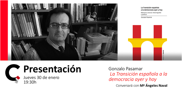 Gonzálo Pasamar presenta La transición española a la democracia ayer y hoy